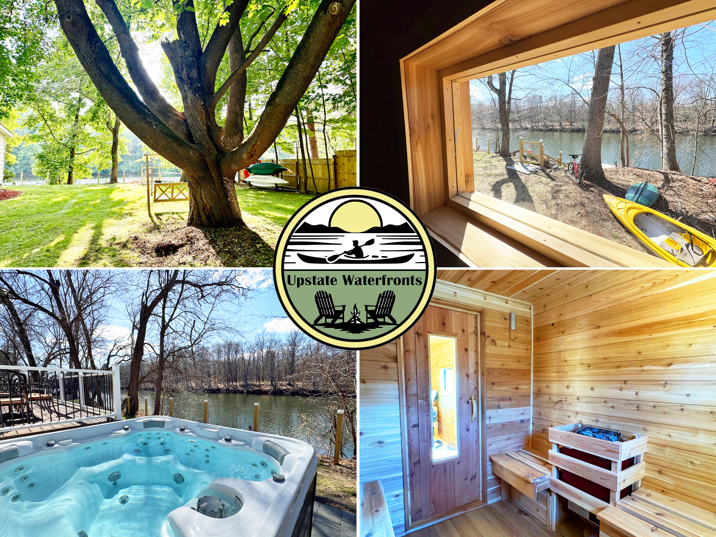 Waterfront Retreat | Game Room | Kayaks | Hot Tub | Sauna